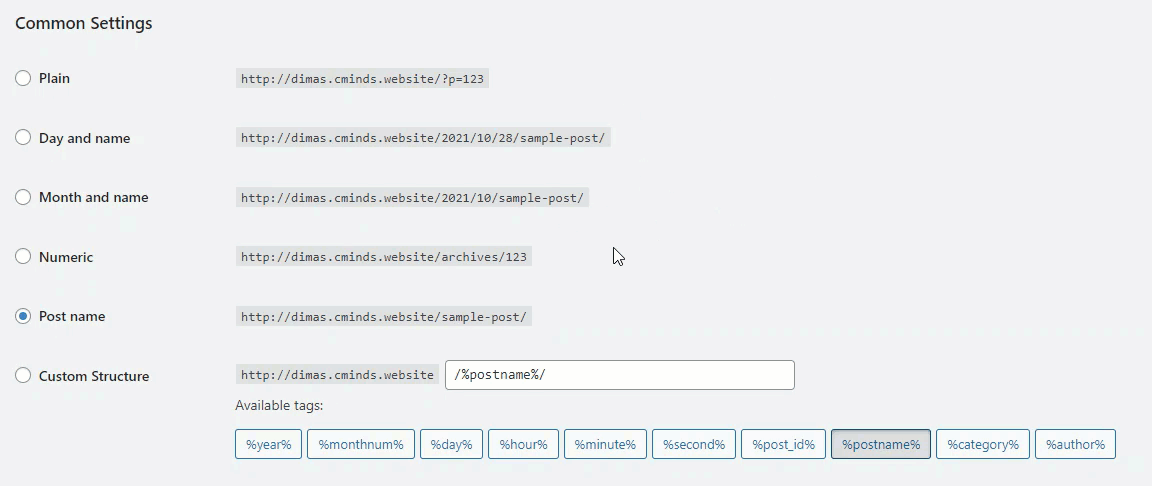 Changing the permalink structure - Tiered Membership