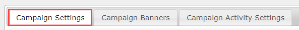 Campaign settings tab - WordPress Advertising Plugin