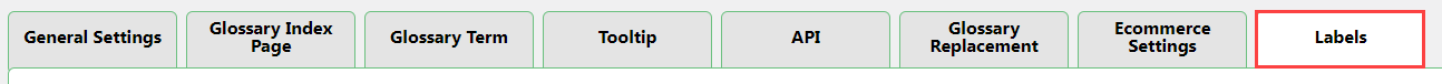 Labels settings - WordPress Knowledge Base Plugin