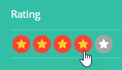 Custom rating icons - WordPress Testimonials Plugin