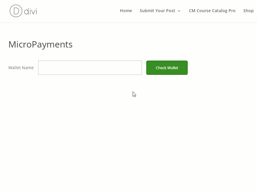 Admin for getting data and managing wallets - Points and Rewards Plugin