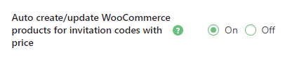 Autocreation WooCommerce products for invitation codes - Members Plugin Restrict Content