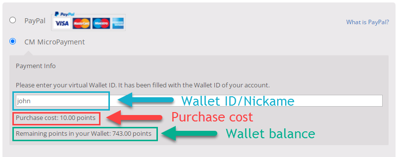 WooCommerce Plugin integration options - WordPress Point System