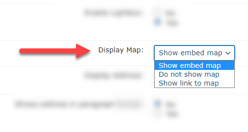 Option to display a map on business page - WordPress Business Directory Plugin