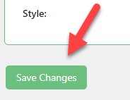 Saving the settings - TOC Table of Contents WordPress Plugin