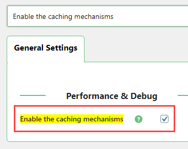 Enabling the caching mechanisms - Wiki for WordPress