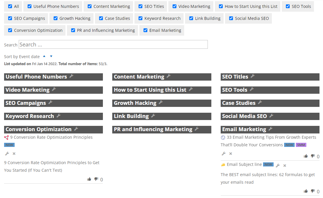 Displaying links related to specific tags using the shortcode - Knowledge Base WordPress Plugin