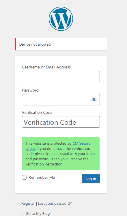 Result - How to Enable 2FA On WordPress