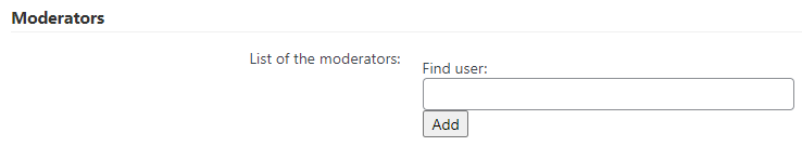 Option for adding moderators - WordPress Editorial Plugins