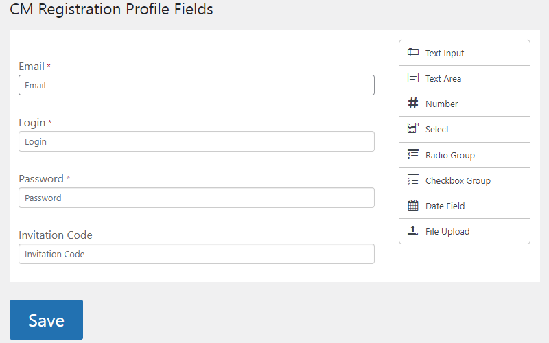 Registration form builder - WordPress Login Plugin