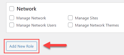 Creating a user role - WordPress Two Step Authentication