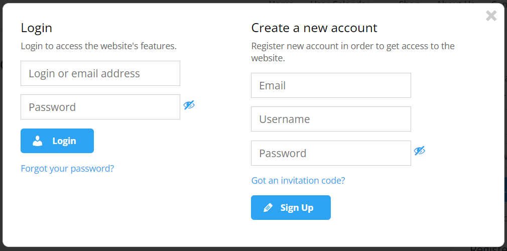 Fancy style example - WordPress Custom Login Form