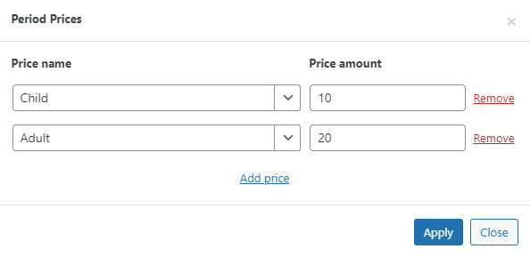 Addin pricing options - WordPress LMS Plugin