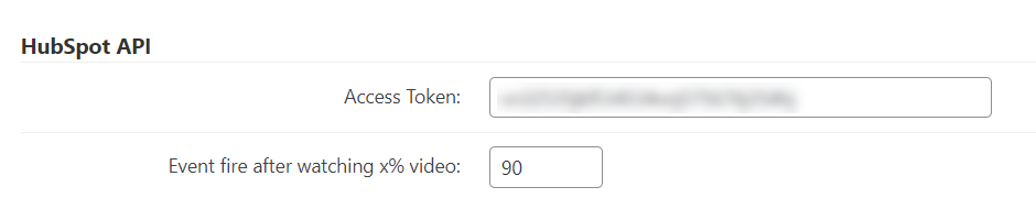 HubSpot API settings - WordPress Learning Management System Plugin