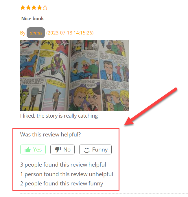 Helpful rating feature - WordPress Rating Widget