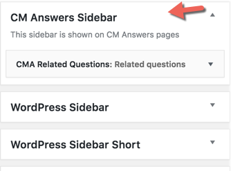 CM Answers Sidebar - Discussion Forum Plugin for WordPress