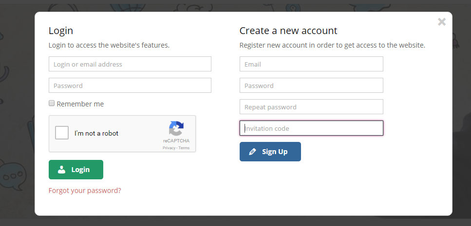 Registration form field for entering invitation codes - WordPress Login Plugin