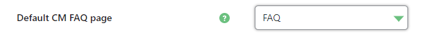 Setting up the default FAQ index page - WordPress FAQ Plugin With Search Bar