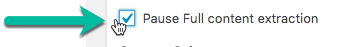 Pausing full content extraction - RSS Post Importer