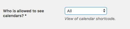 Overriding the global access setting - Appointment Booking Calendar