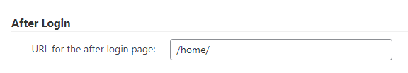 After login redirection URL - WordPress 2FA