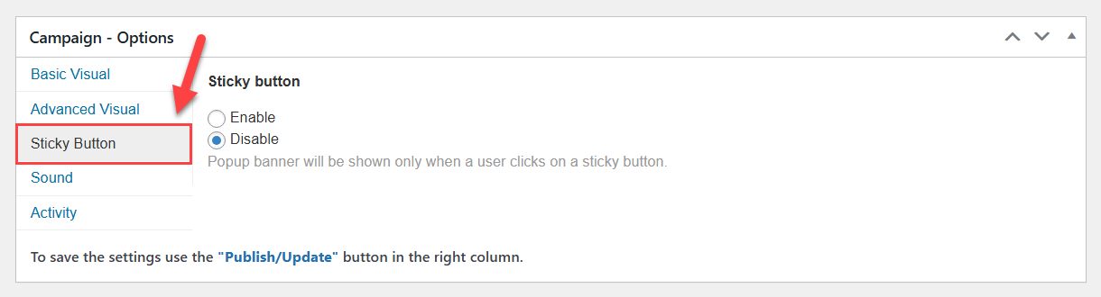 Configuring popup settings - WP Popups