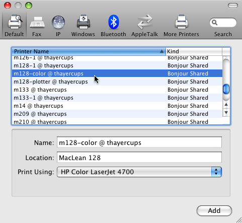You May See Other Printers Listed Without This Suffix But They Are Likely Personal And Should Not Be Selected Unless