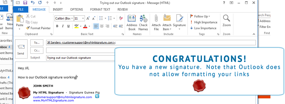 Как на почте outlook сделать подпись Как на почте outlook сделать подпись