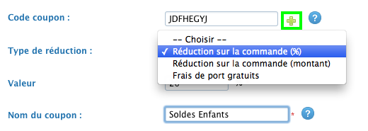 Mes coupons reductions