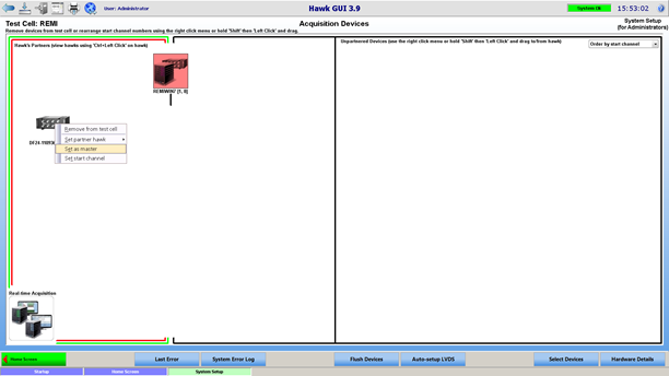Set Dragonfly as master