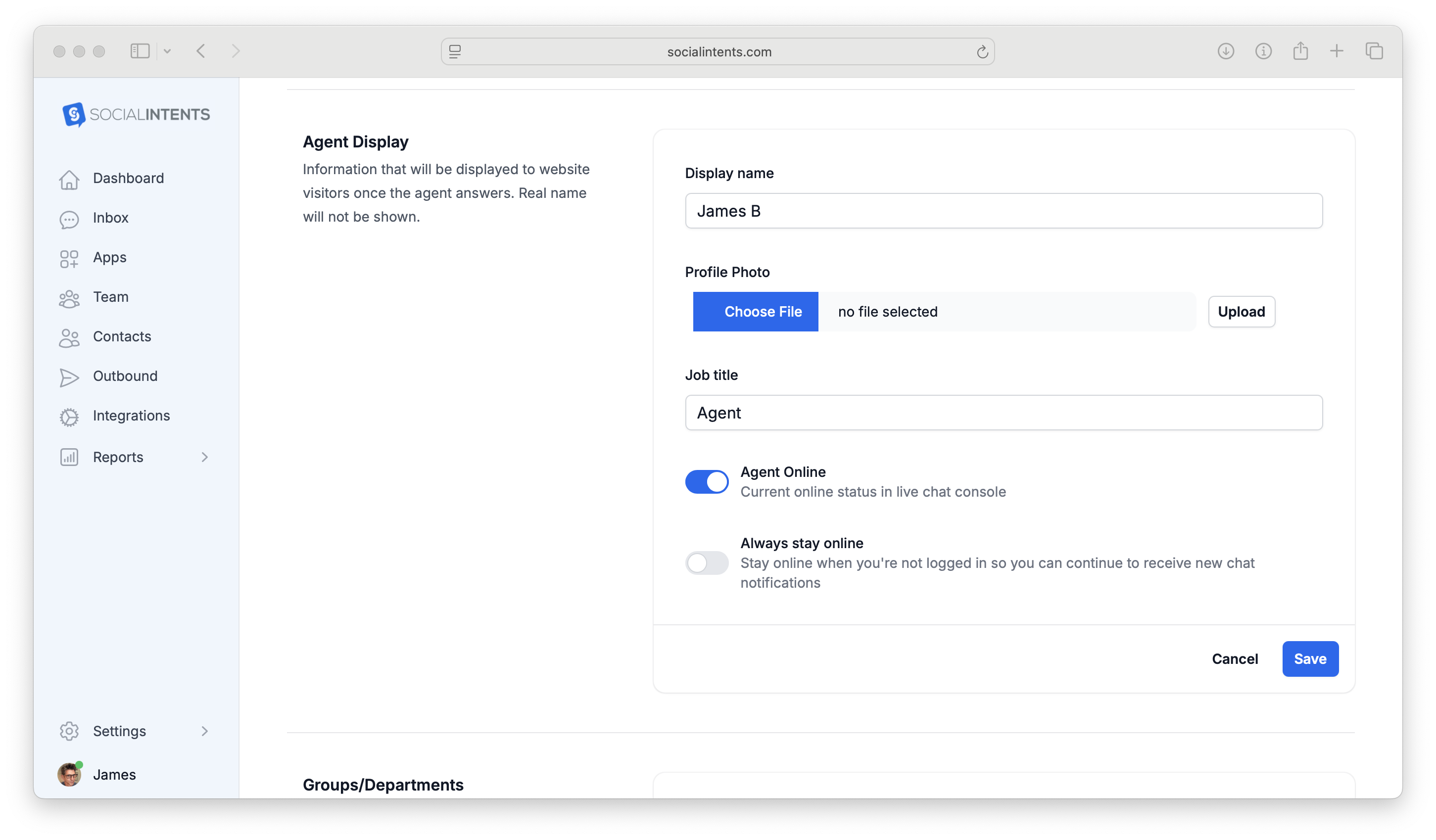 Agent Always Available