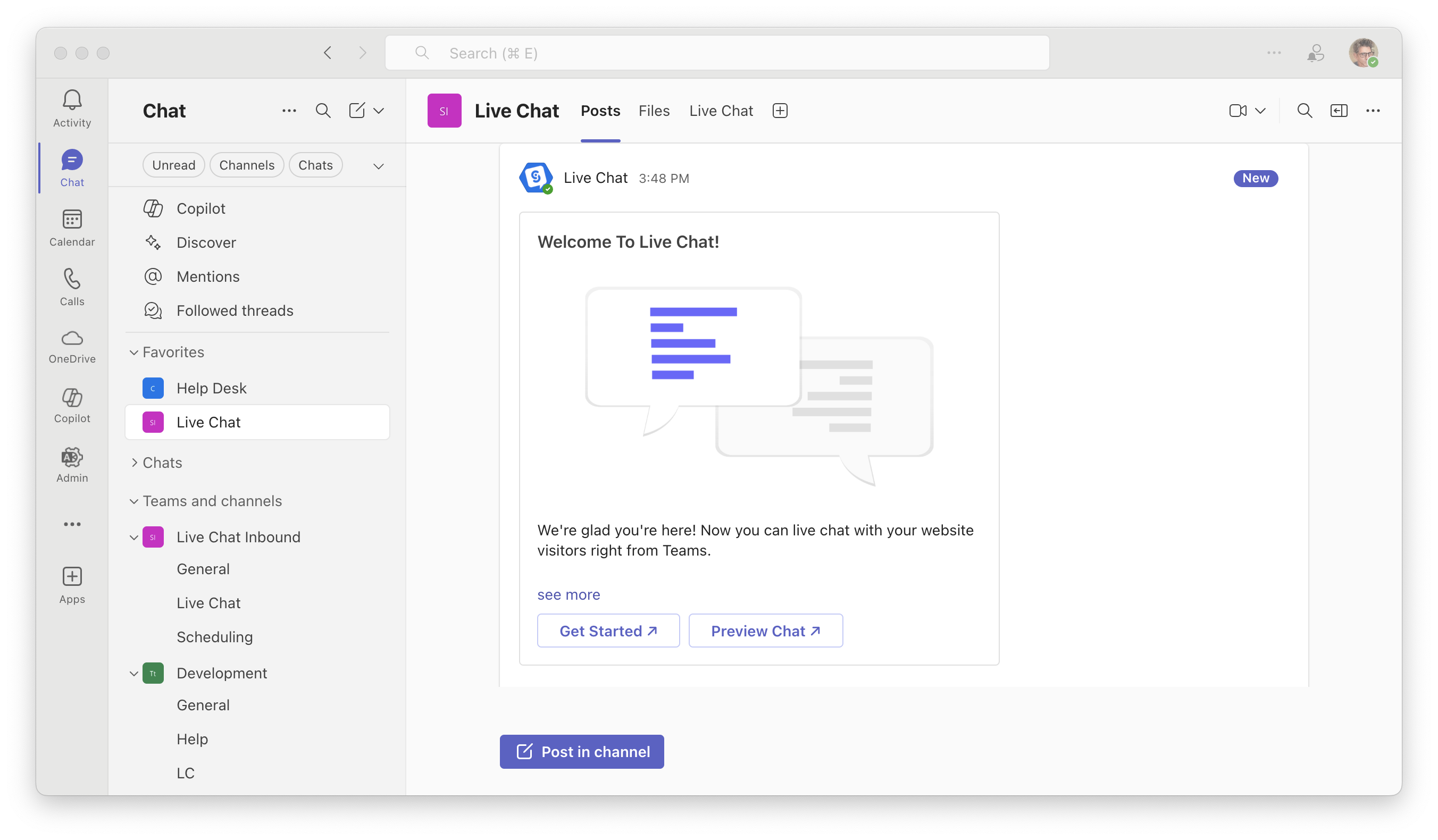 Connect WhatsApp to Teams