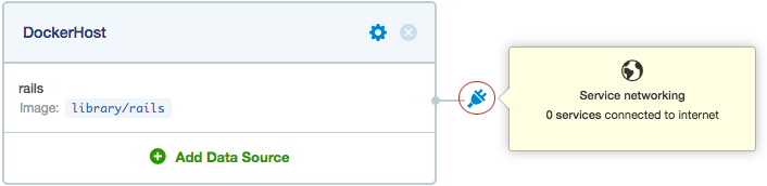 Build a new docker stack from the dashboard