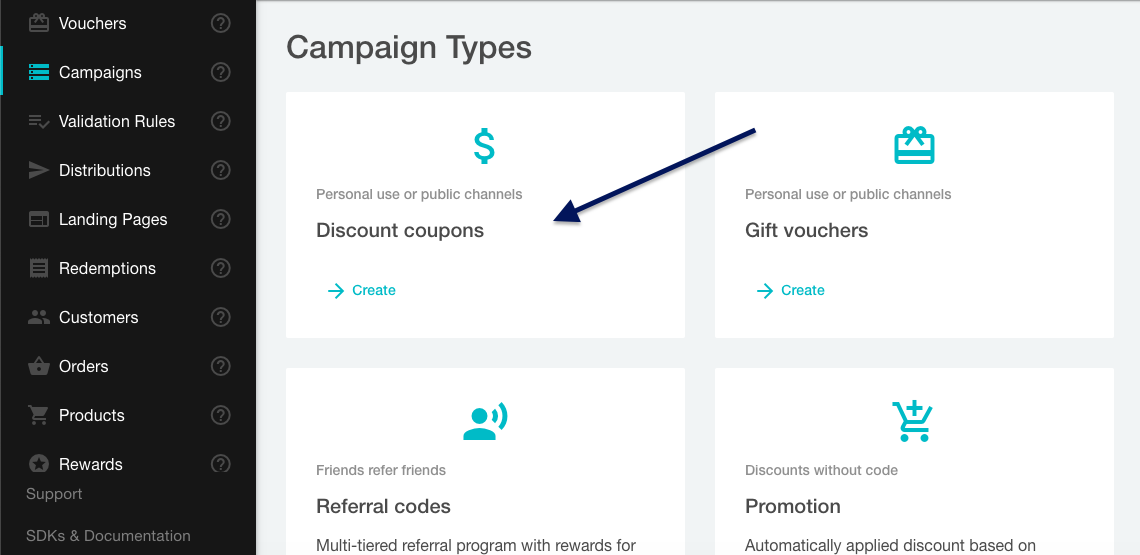 Discount coupons campaign