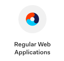 Regular web application