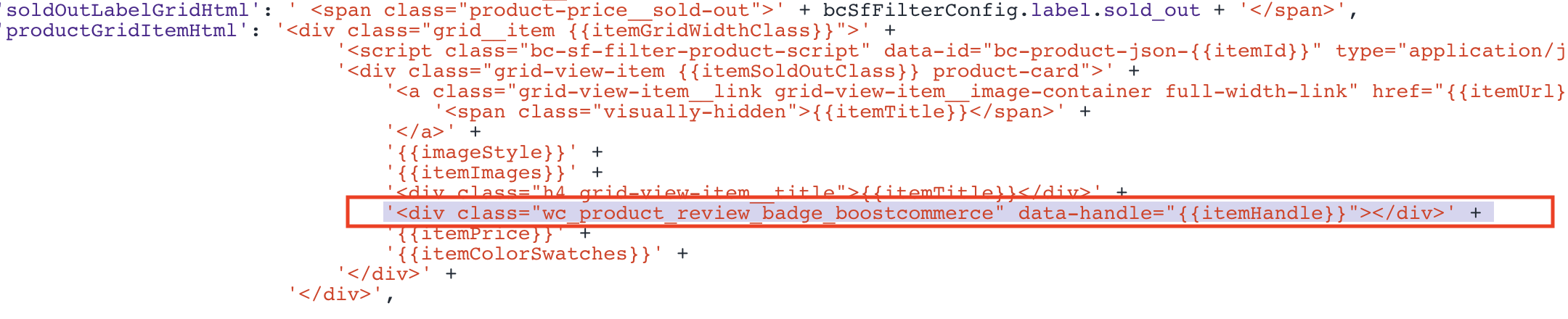 Code integration 1