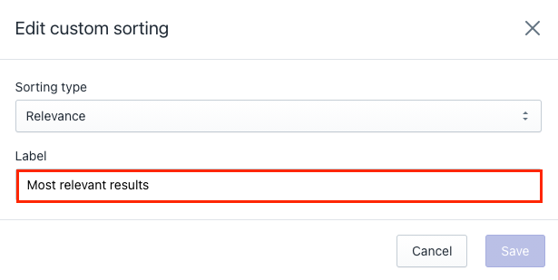 shopify update sort by