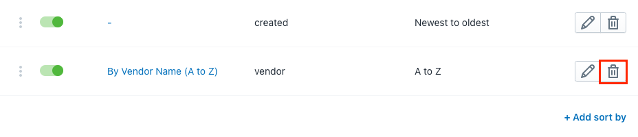shopify hide sort by