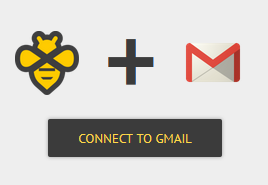 Shows the Beeminder and Gmail icons, and a button to "Connect to Gmail"