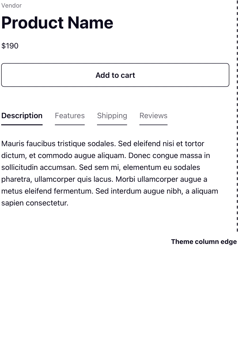 The layout changing to vertical when the tab titles can't fit in a single row