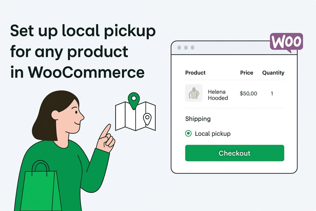 Local pickup for product