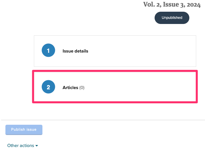 Screenshot of the issue edit page highlighting the