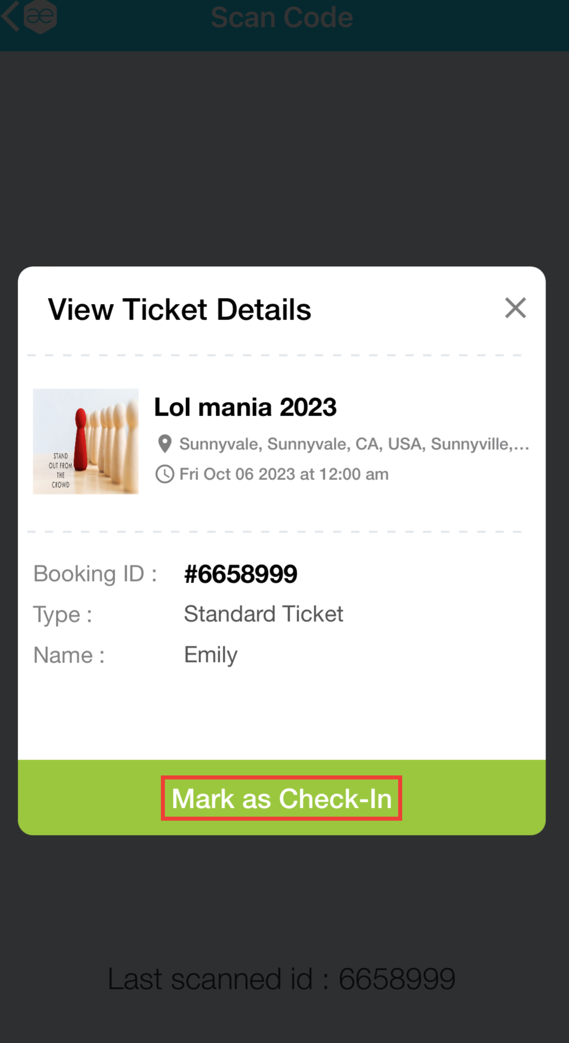 How to use the QR code scanner on the mobile application? Support