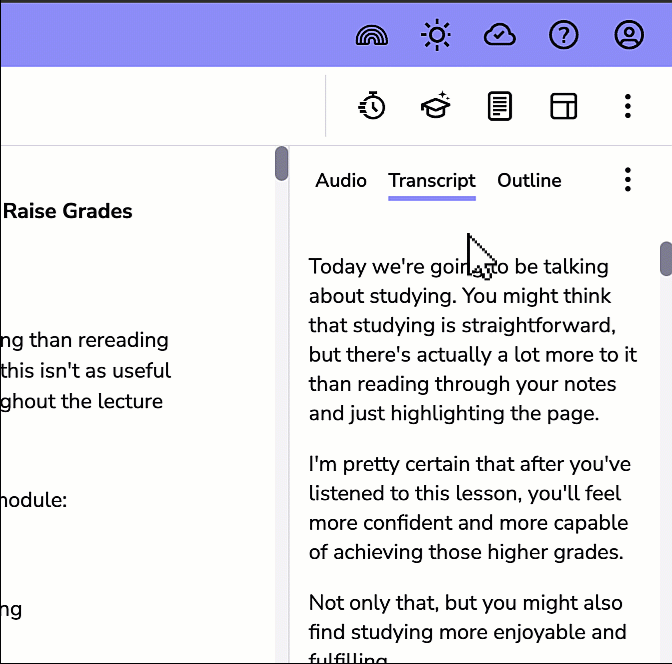 GiF showing enabling Speaker identification