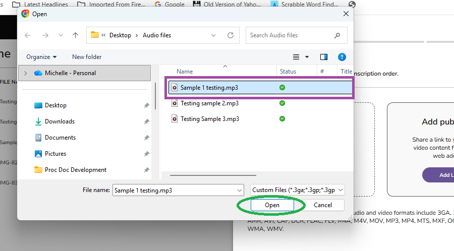TM Support/HelpScout/Screenshots/2026 Prep Walkthroughs for New Portal/Non Company CP Usage/Customer Portal Home page Upload Button 3.png