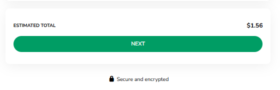 TM Support/HelpScout/Screenshots/Order Now Process 2026/Automated Transcription/2026 Screenshots/Order Now Customize Next button and price automated 2026.png