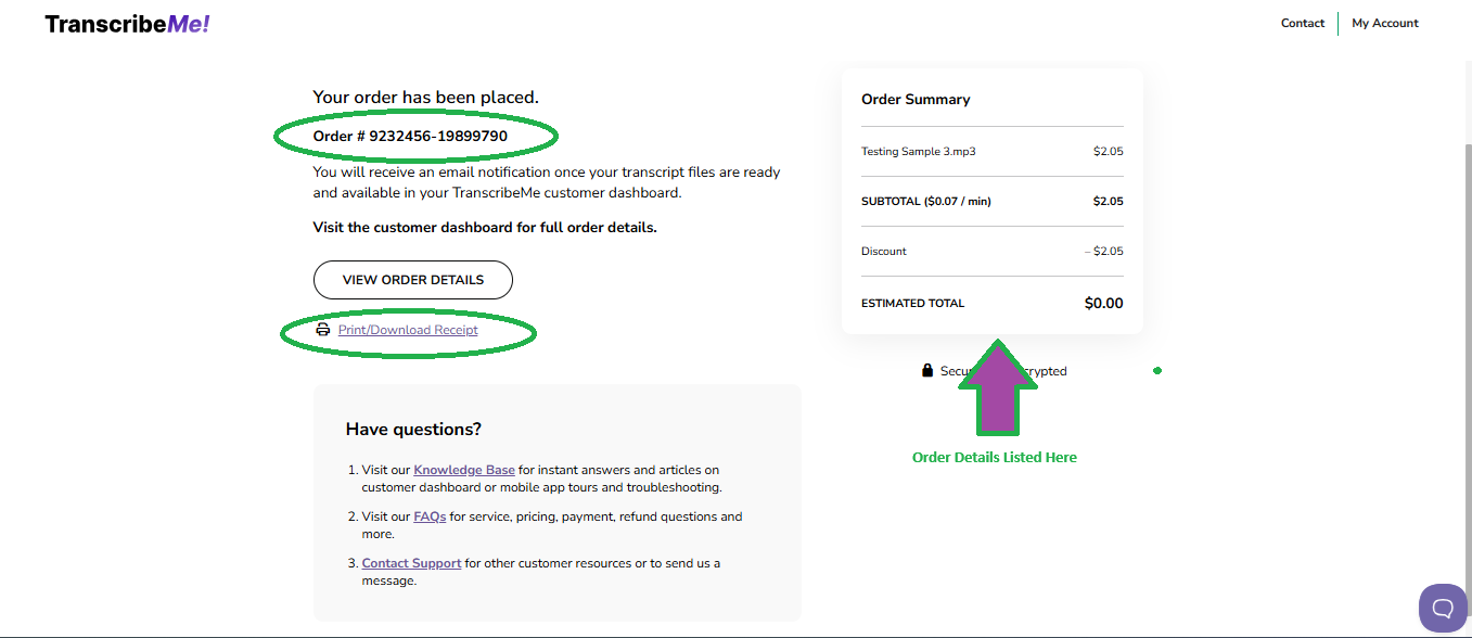 TM Support/HelpScout/Screenshots/Order Now Process 2026/Placing and Confirming Order Now/2026 Screenshots/New Order Confirmation page.png