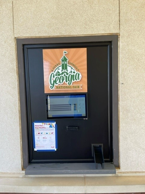 photo of chainway scanner with buttons labeled