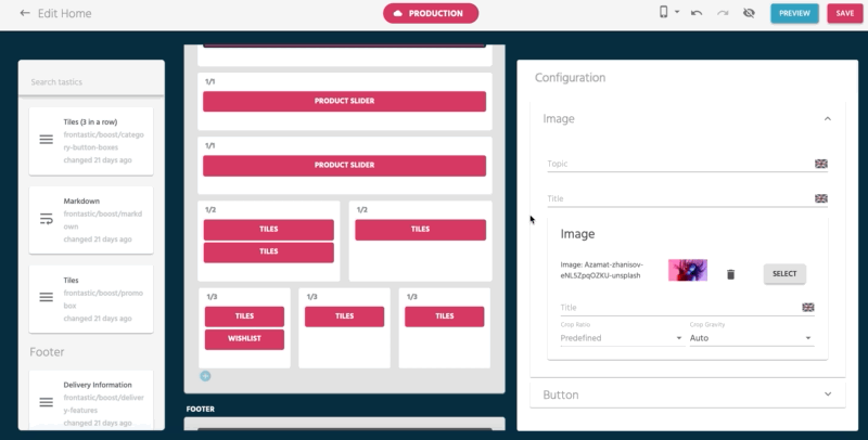 Using Image Edit Configuration Options GIF