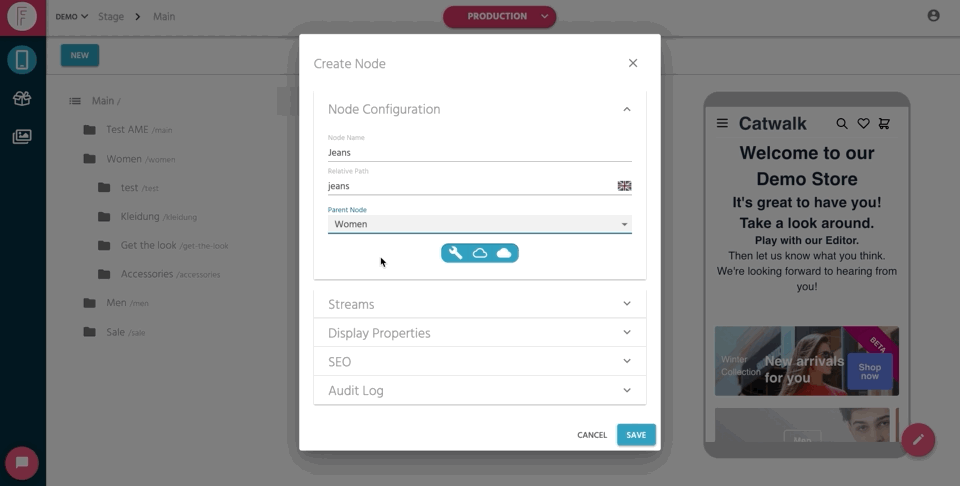 Category Pages Add to Navigation Step 3 GIF